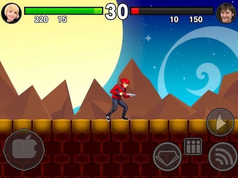 Pepper Blaze Fighter Gameplay Screenshot